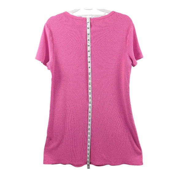 Victoria’s Secret Ribbed Scoop Neck Dress – Pink, Size Small - Picture 3 of 7